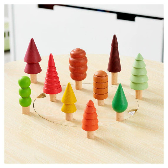 Arboles del Bosque Estacional -educ. Sensorial-  TICKIT