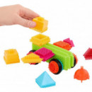 BRISTLE BLOCKS Juguete Bloques de Construcción para Niños (80 Piezas en Tarro)