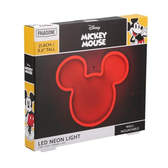 Lámpara Neon Mickey DISNEY