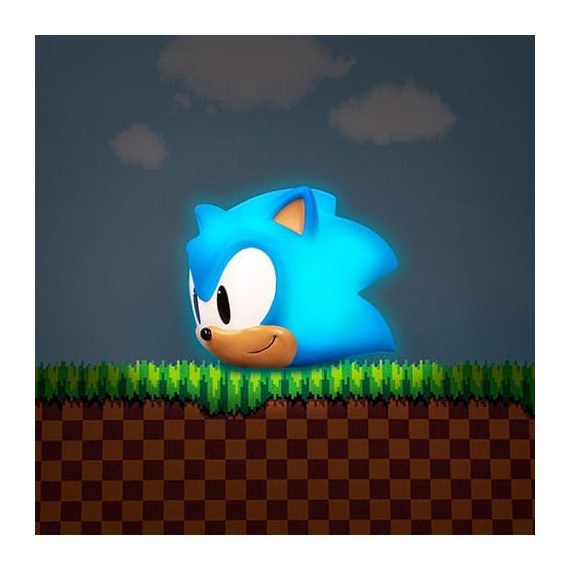 Lámpara Sonic Head Sonic The Hedgehog 12 Cm  FIZZ CREATIONS