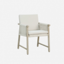 Conjunto Comedor de Jardín Moorea- 210 X 95 Cm- 6 Sillas- Acacia Fsc- Beach Look- Arena Negra®- Exterior  ARENA NEGRA