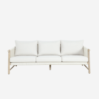 Conjunto de Jardín Moorea- 5 Plazas- Madera Acacia Fsc- Beach Look- Arena Negra®- Interior y Exterior  ARENA NEGRA