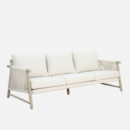 Conjunto de Jardín Moorea- 5 Plazas- Madera Acacia Fsc- Beach Look- Arena Negra®- Interior y Exterior  ARENA NEGRA