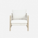 Conjunto de Jardín Moorea- 5 Plazas- Madera Acacia Fsc- Beach Look- Arena Negra®- Interior y Exterior  ARENA NEGRA