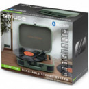 Tocadiscos Vintage MUSE con Emisor BLUETOOTH y USB Verde MT207PGR