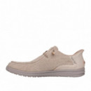 SKECHERS Mocasines Melson Taupe 210959-TPE