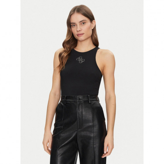 Camisetas sin Manga New Sl Round Nk Guendalina Top  GUESS