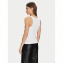 Camisetas sin Manga New Sl Round Nk Guendalina Top  GUESS