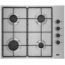 BEKO HIGG64103SX Placa de Gas Butano Independiente