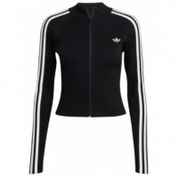 ADIDAS ORIGINALS - Slim Knit Tt - Black - JY2597/BLACK