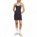 ADIDAS ORIGINALS - 3S Mini Dress - Black White - JW2586/BLACK White