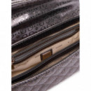Idra Small Satchel Pewter  GUESS