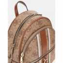 Backpack Latte Logo  GUESS