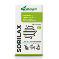 Sorilax 30 Comprimidos Transito Intestinal  SORIA NATURAL