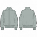 Sudadera con Cremallera Completa y Logotipo de GUESS