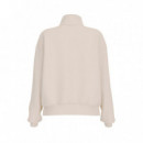 Sudadera con Cremallera Completa y Logotipo de GUESS