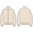 Sudadera con Cremallera Completa y Logotipo de GUESS