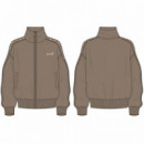 Sudadera con Cremallera Completa y Logotipo de GUESS