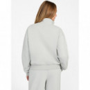 Sudadera con Cremallera Completa y Logotipo de GUESS