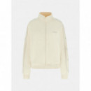 Sudadera con Cremallera Completa y Logotipo de GUESS
