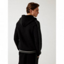 Sudadera con Cremallera Completa y Capucha de GUESS