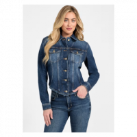 Chaquetas Vaqueras Chaqueta GUESS Annalise Shacket Denim