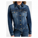 Chaquetas Vaqueras Chaqueta GUESS Annalise Shacket Denim