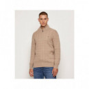Sueter Jersey TOMMY HILFIGER Classic Cotton Cable Zip Mock