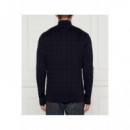 Sueter Jersey TOMMY HILFIGER Classic Cotton Cable Zip Mock