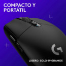 Ratón Gaming Inalámbrico LOGITECH G305 Lightspeed 12.000 Dpi Negro