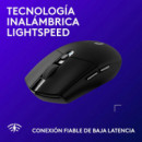 Ratón Gaming Inalámbrico LOGITECH G305 Lightspeed 12.000 Dpi Negro