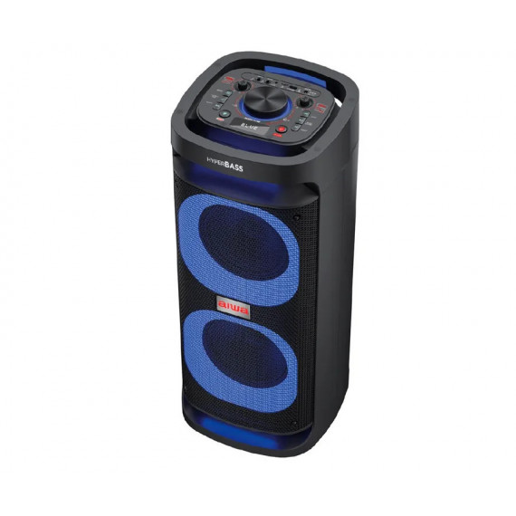 Altavoz BLUETOOTH AIWA KBTUS-D800, Karaoke, 800W, Negro