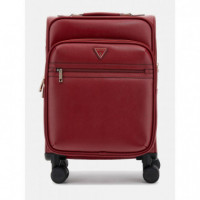 Norom Zip Arnd Trave Rust Red  GUESS