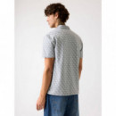 Ss G Jacquard Polo 4G Allover Melange  GUESS