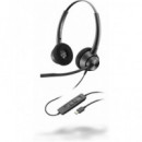 POLY Auricular Casco Encorepro 320 con Cable Tipo C Negro