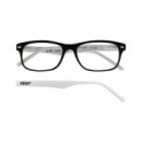 ZIPPO Gafas de Lectura Negra/blanca +1.00 31Z-B3-WHL100