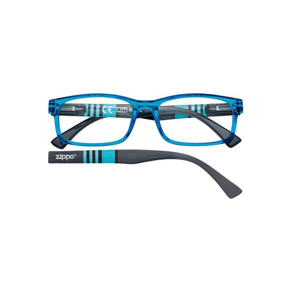 ZIPPO Gafas de Lectura Azul Negra +2.00 31Z-B25-BLU200