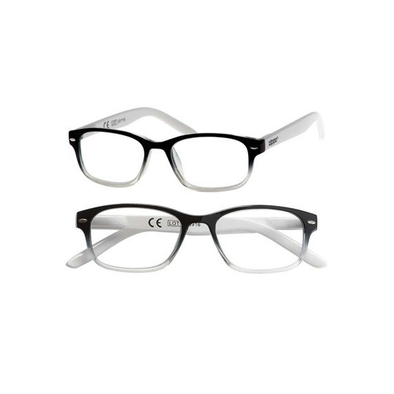 ZIPPO Gafas de Lectura Negra/blanca +2.00 31Z-B1-BLK200