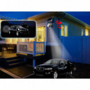 Camara Wifi Exterior Motorizada con Panel Solar CR10 Blanco XO