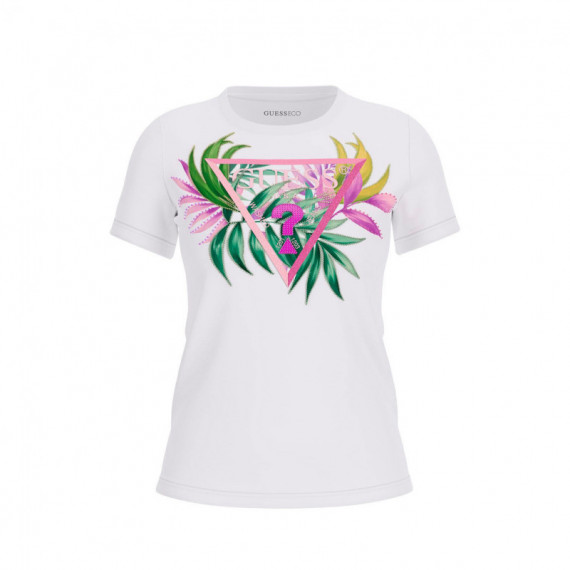 GUESS Camiseta Blanca W5GI07 J1314-G011