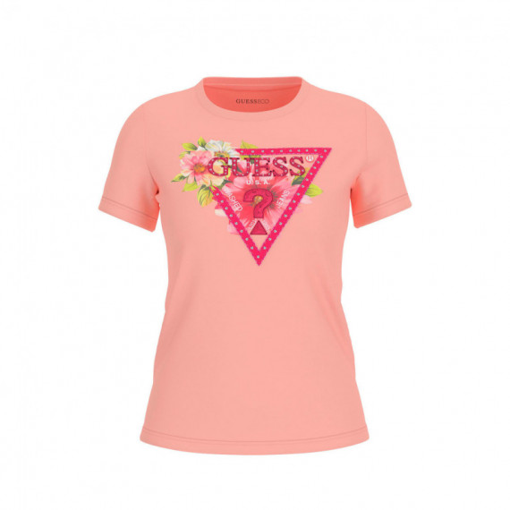 GUESS Camiseta Rosa W5GI10 J1314-G6L1