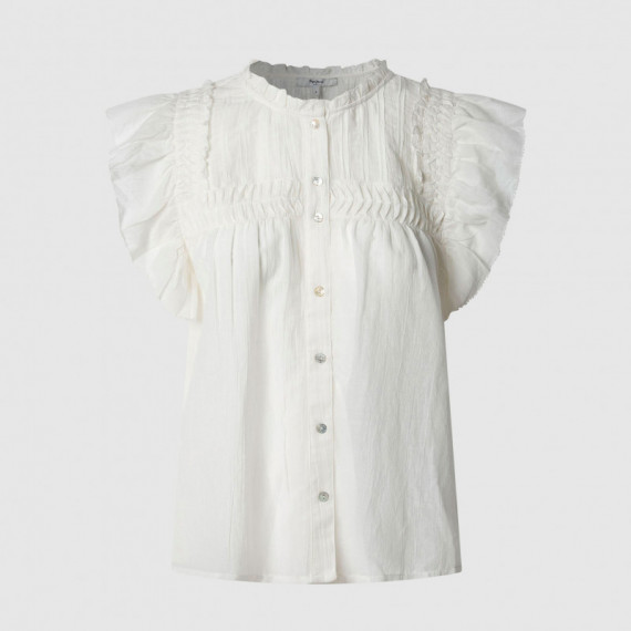 PEPE JEANS Camisa Diallo Blanca PL305028-808