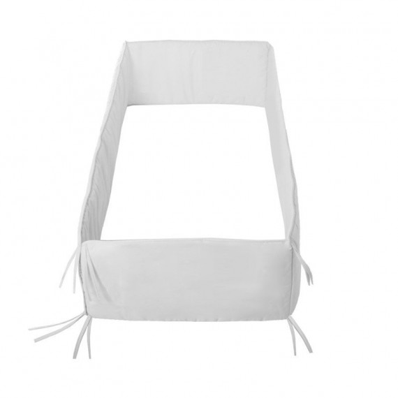 Protector de Cuna 360 Liso Blanco  CAMBRASS