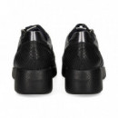 Cordon+cremallera Charol+nobuck Negro  FLUCHOS