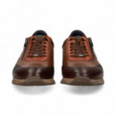 Cordon+cremallera Piel Marron  FLUCHOS