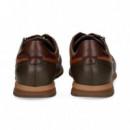 Cordon+cremallera Piel Marron  FLUCHOS