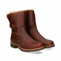 Botin con Borreguito Napa Cuero  PANAMA JACK
