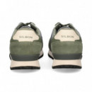 Deportivo Multi Pieles Azul+verde  SILBON