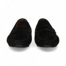 Mocasin Antifaz ante Negro  EMPORIO ARMANI