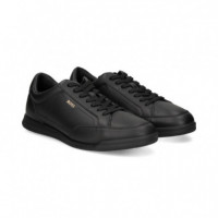 Deportivo Piel Negro  HUGO BOSS - Guanxe Atlantic Marketplace